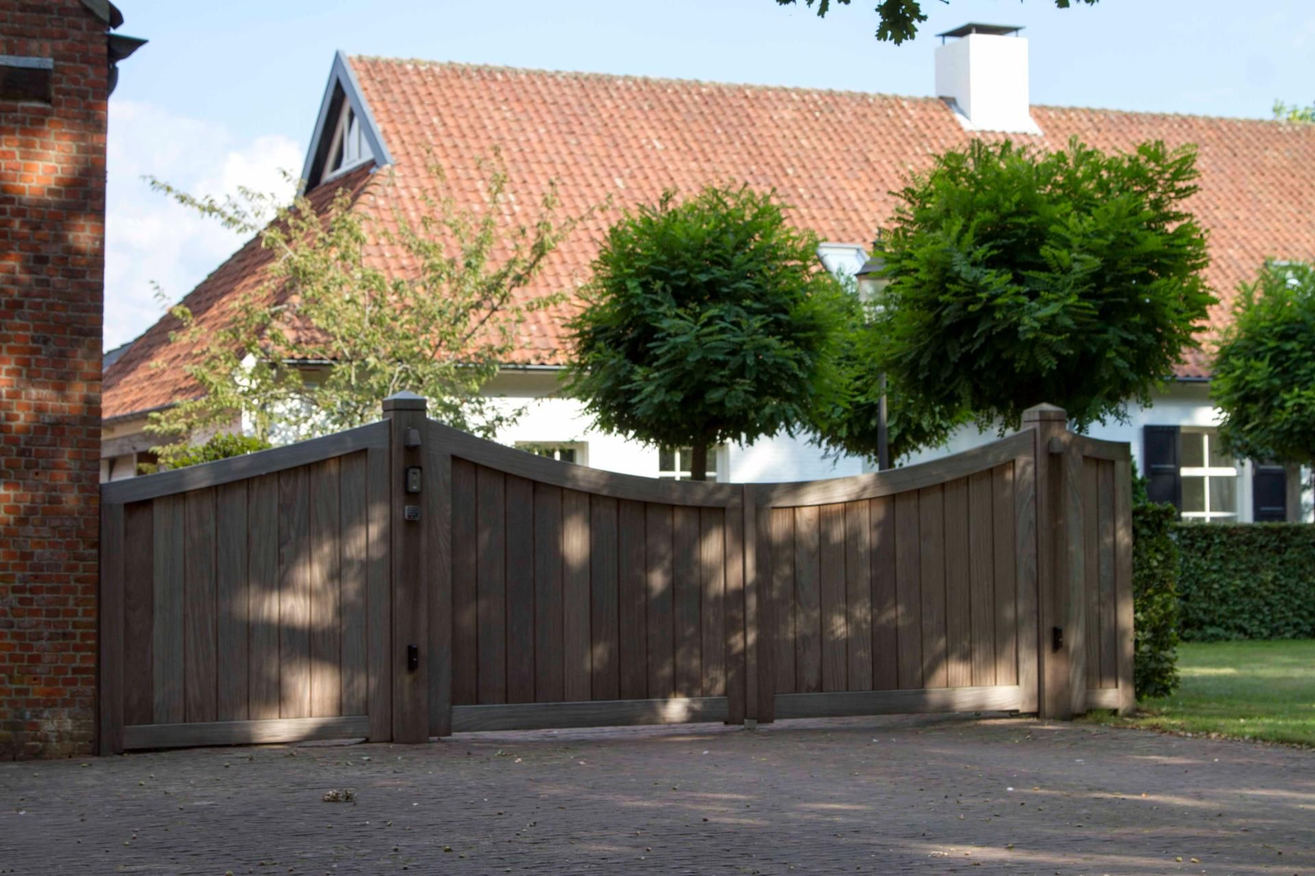 Houten draaipoort 8 diba